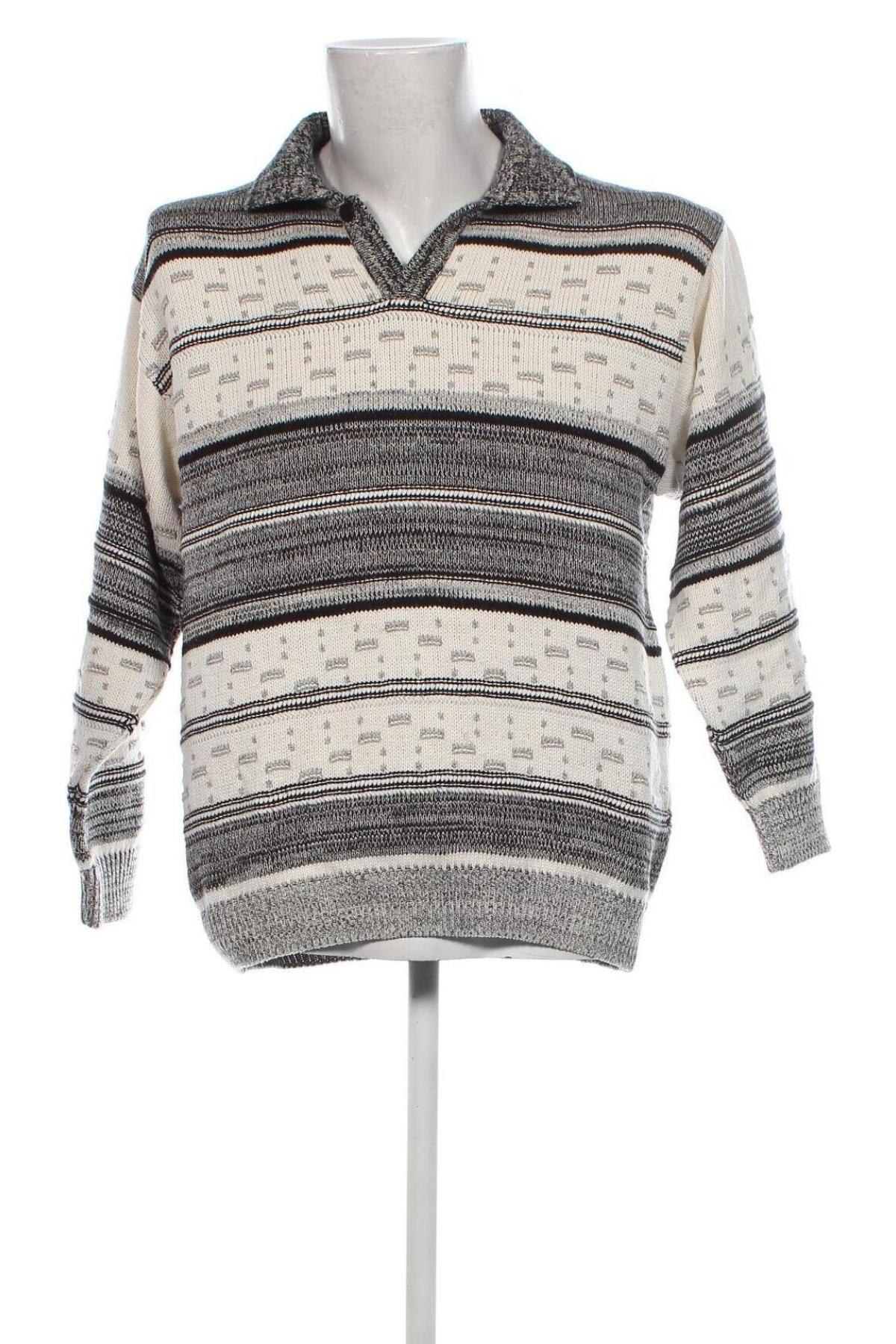 Herrenpullover Claudio Campione, Größe L, Farbe Mehrfarbig, Preis 33,99 €