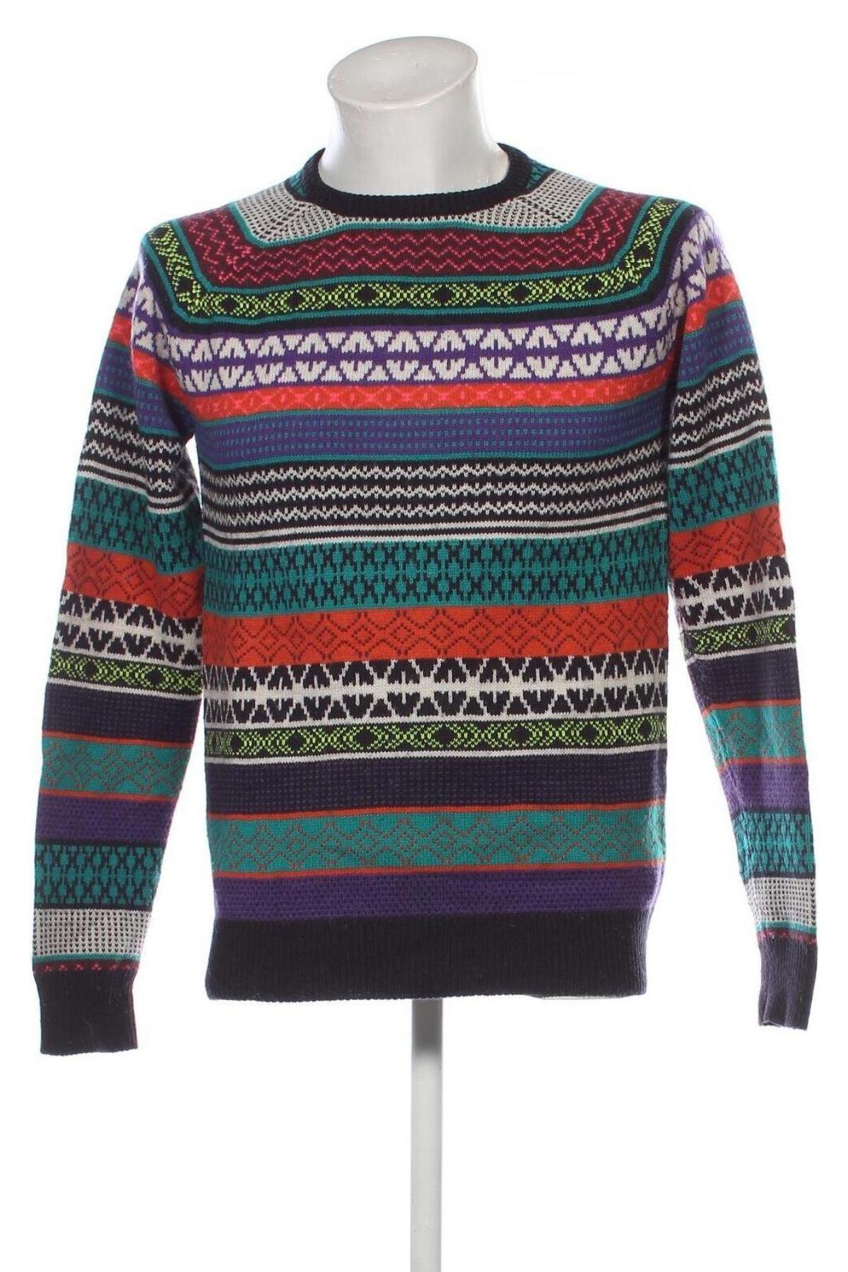 Męski sweter H&M Divided, Rozmiar M, Kolor Kolorowy, Cena 111,99 zł