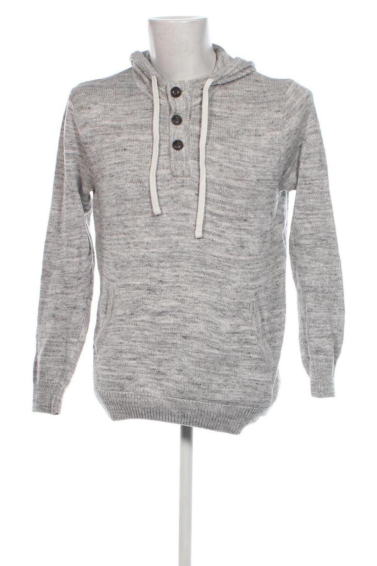 Męski sweter H&M L.O.G.G., Rozmiar M, Kolor Szary, Cena 111,99 zł