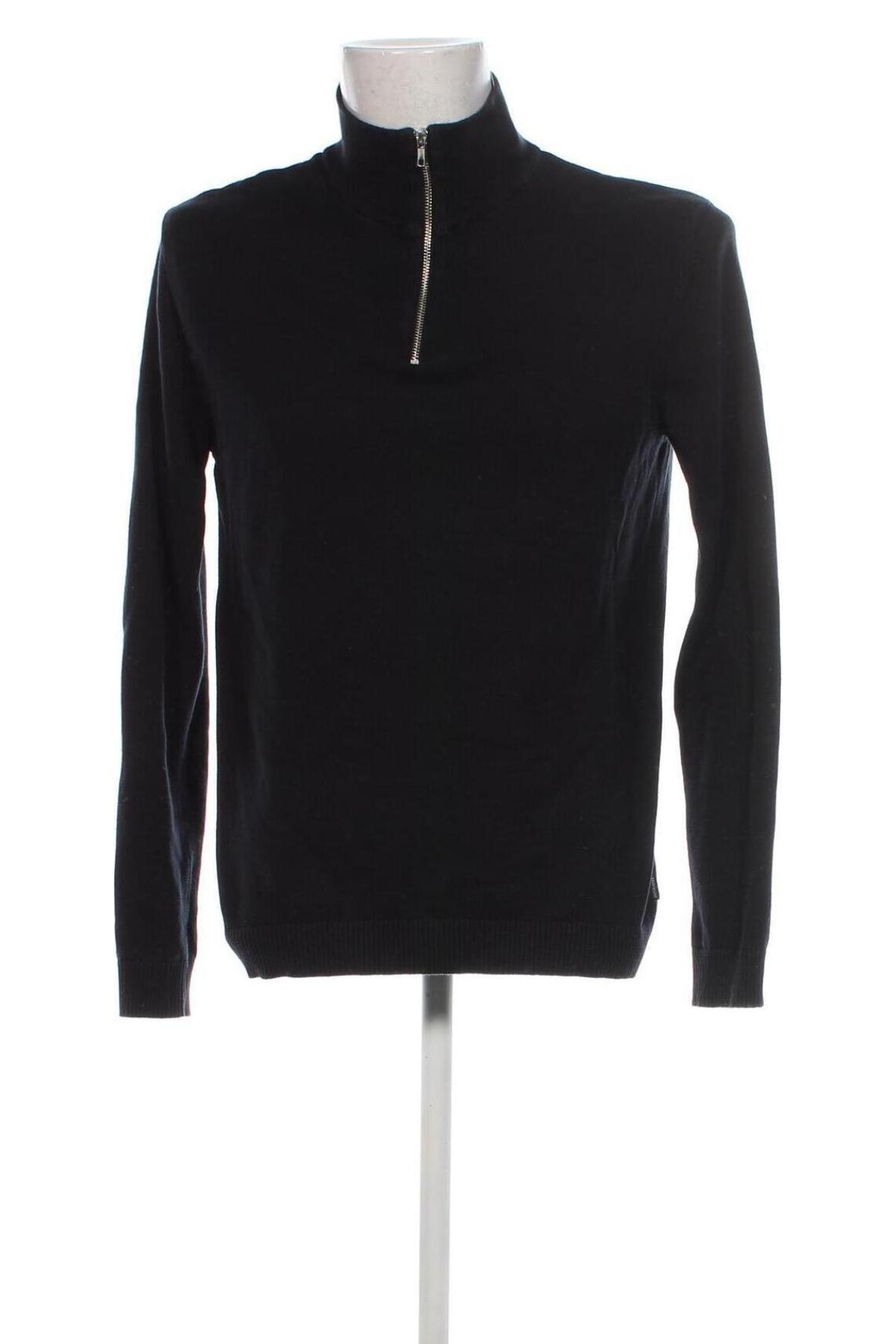 Herrenpullover Jack & Jones, Größe M, Farbe Schwarz, Preis € 21,00