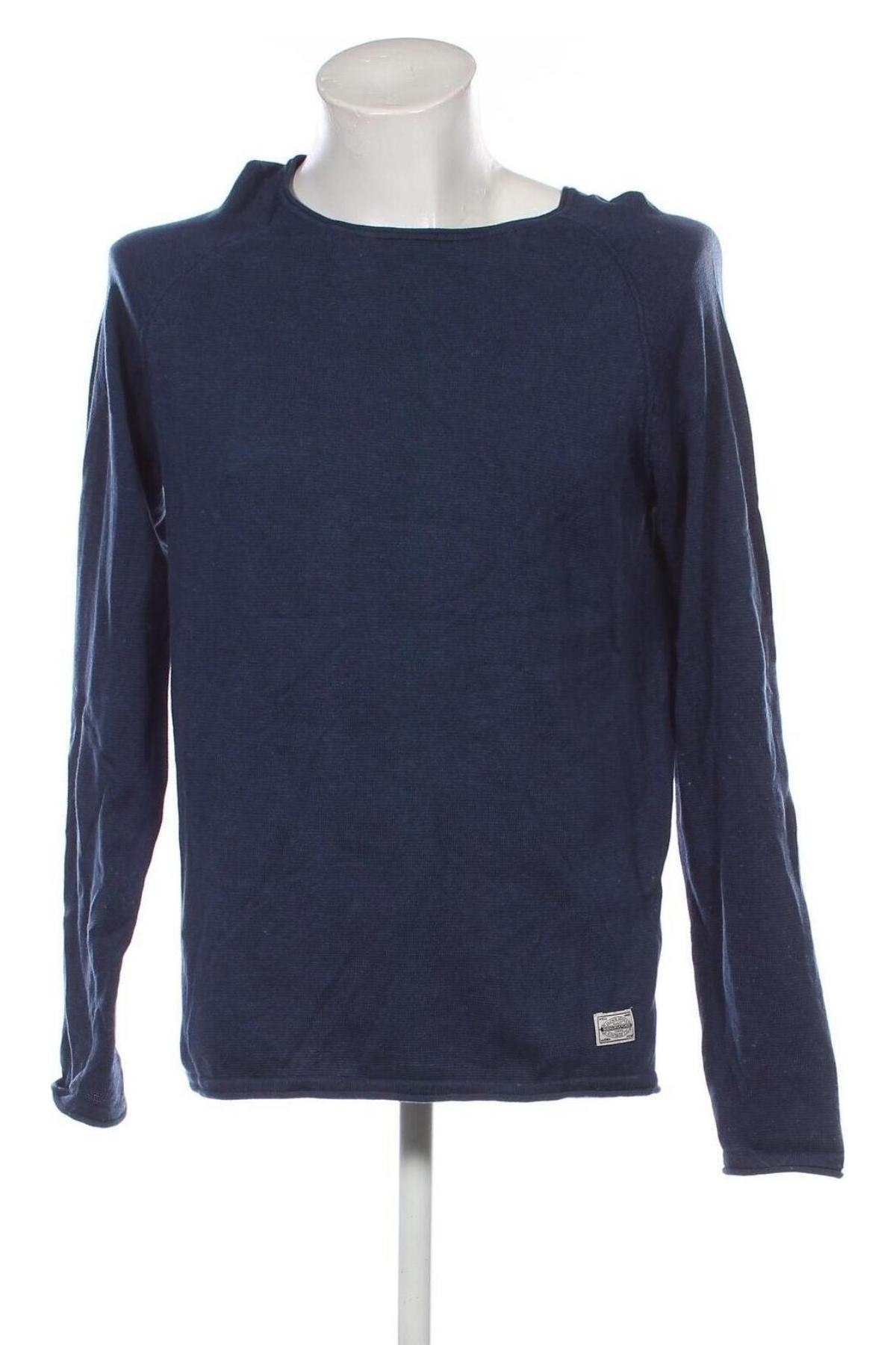 Pánsky sveter  Jack & Jones, Veľkosť L, Farba Modrá, Cena  23,45 €