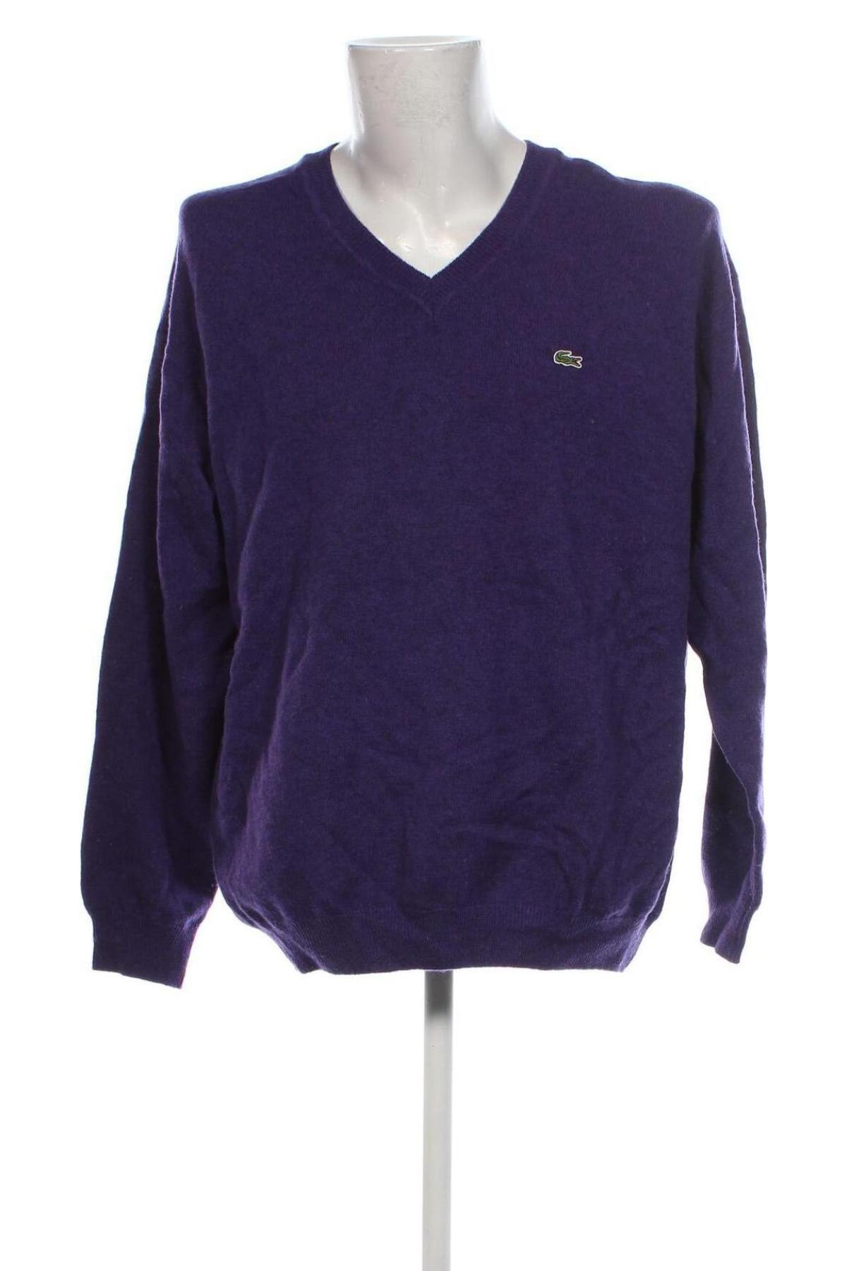 Herrenpullover Lacoste, Größe XXL, Farbe Lila, Preis € 71,99