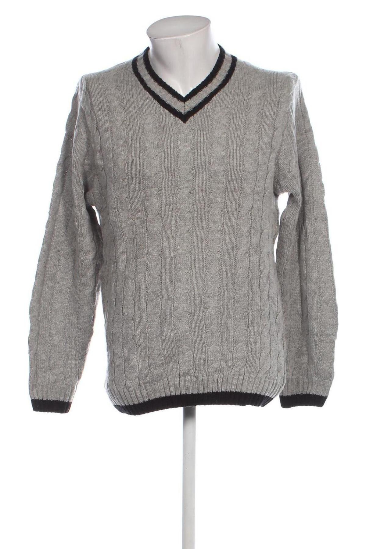 Herrenpullover Man By Tchibo, Größe M, Farbe Grau, Preis 14,99 €