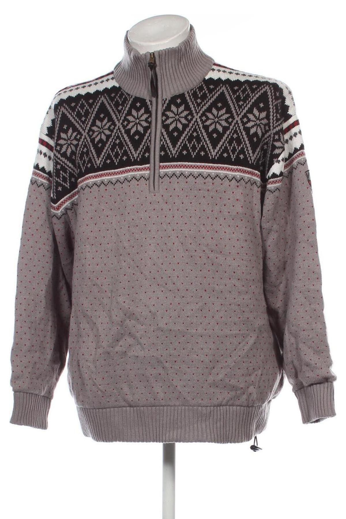 Herrenpullover Man's World, Größe L, Farbe Grau, Preis 14,99 €