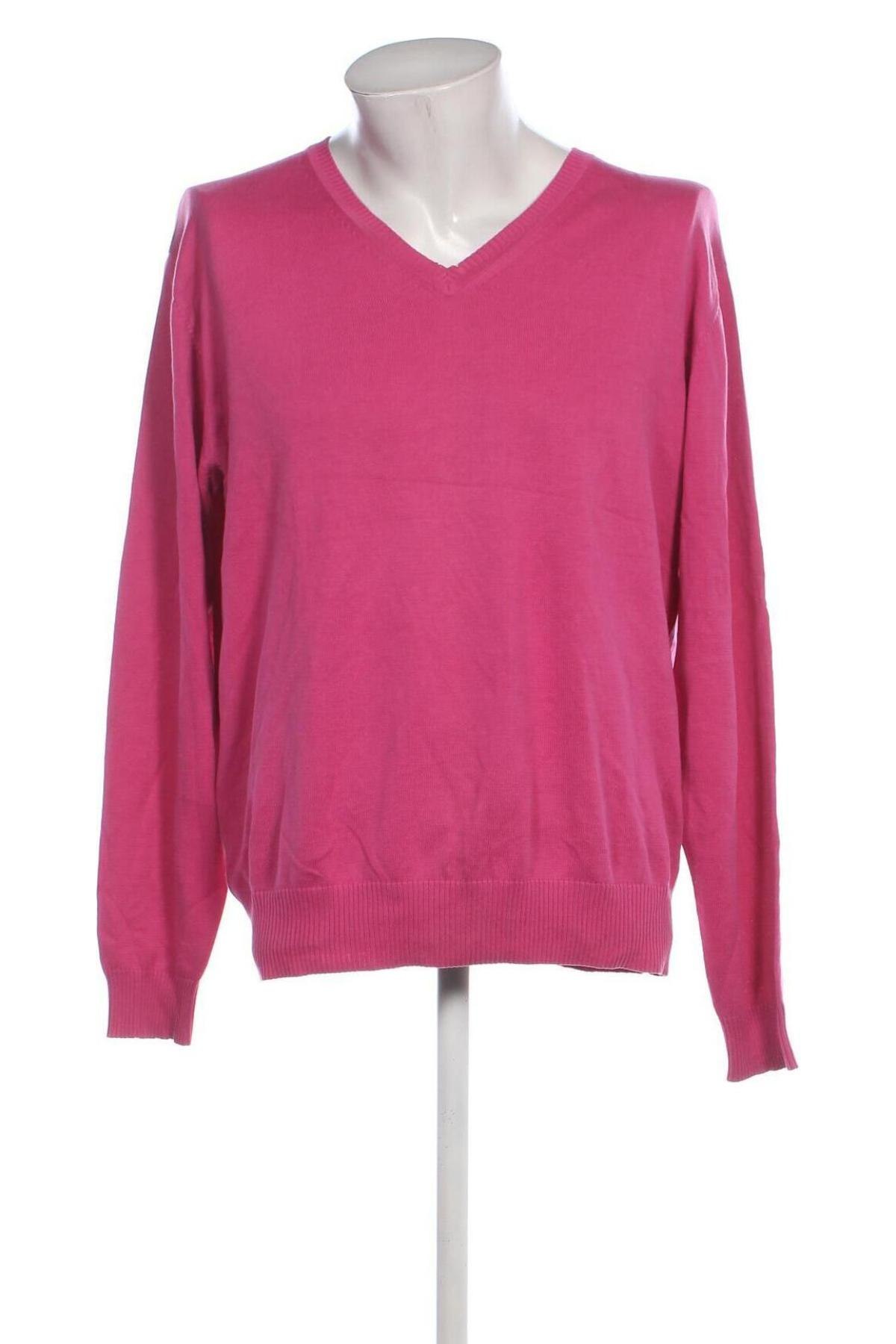 Herrenpullover Milano Italy, Größe L, Farbe Rosa, Preis 33,99 €