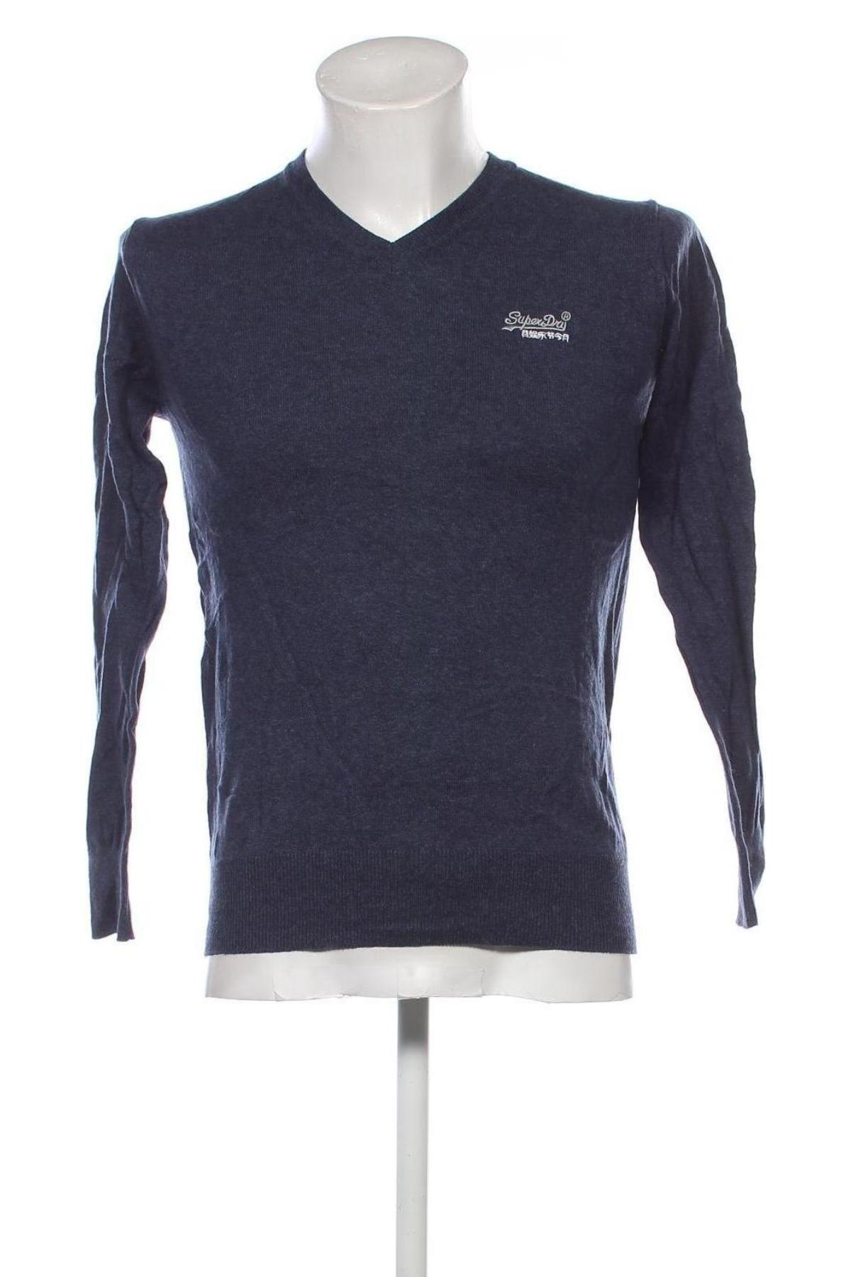 Herrenpullover Superdry, Größe M, Farbe Blau, Preis € 21,99