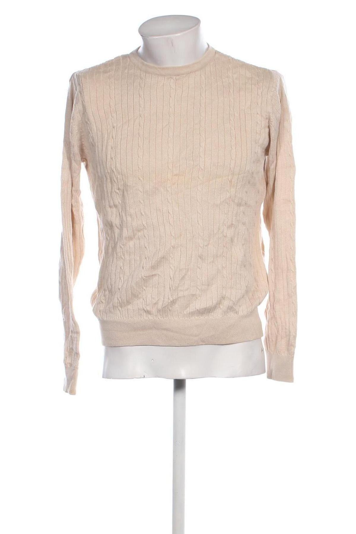 Herrenpullover Tasso Elba, Größe S, Farbe Beige, Preis € 24,99