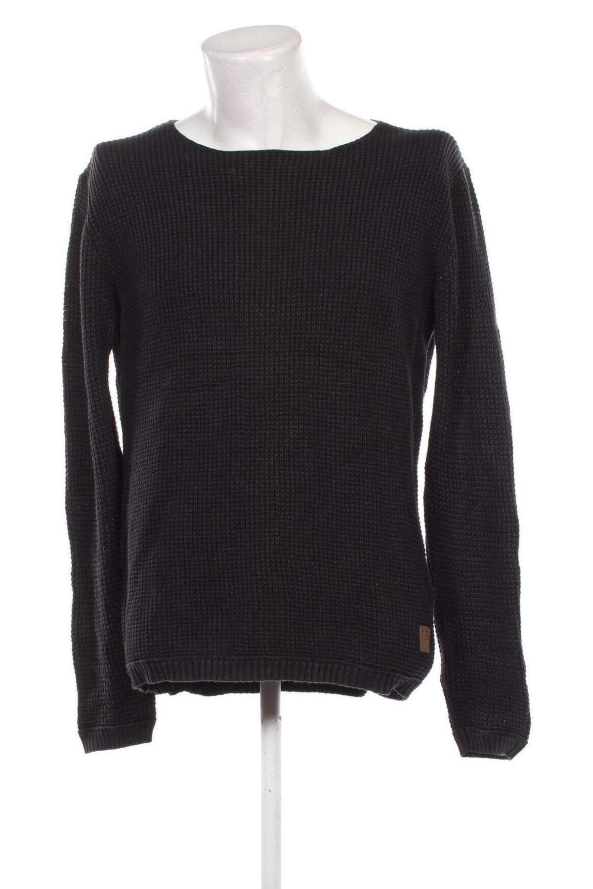 Herrenpullover Tom Tailor, Größe L, Farbe Schwarz, Preis 20,99 €