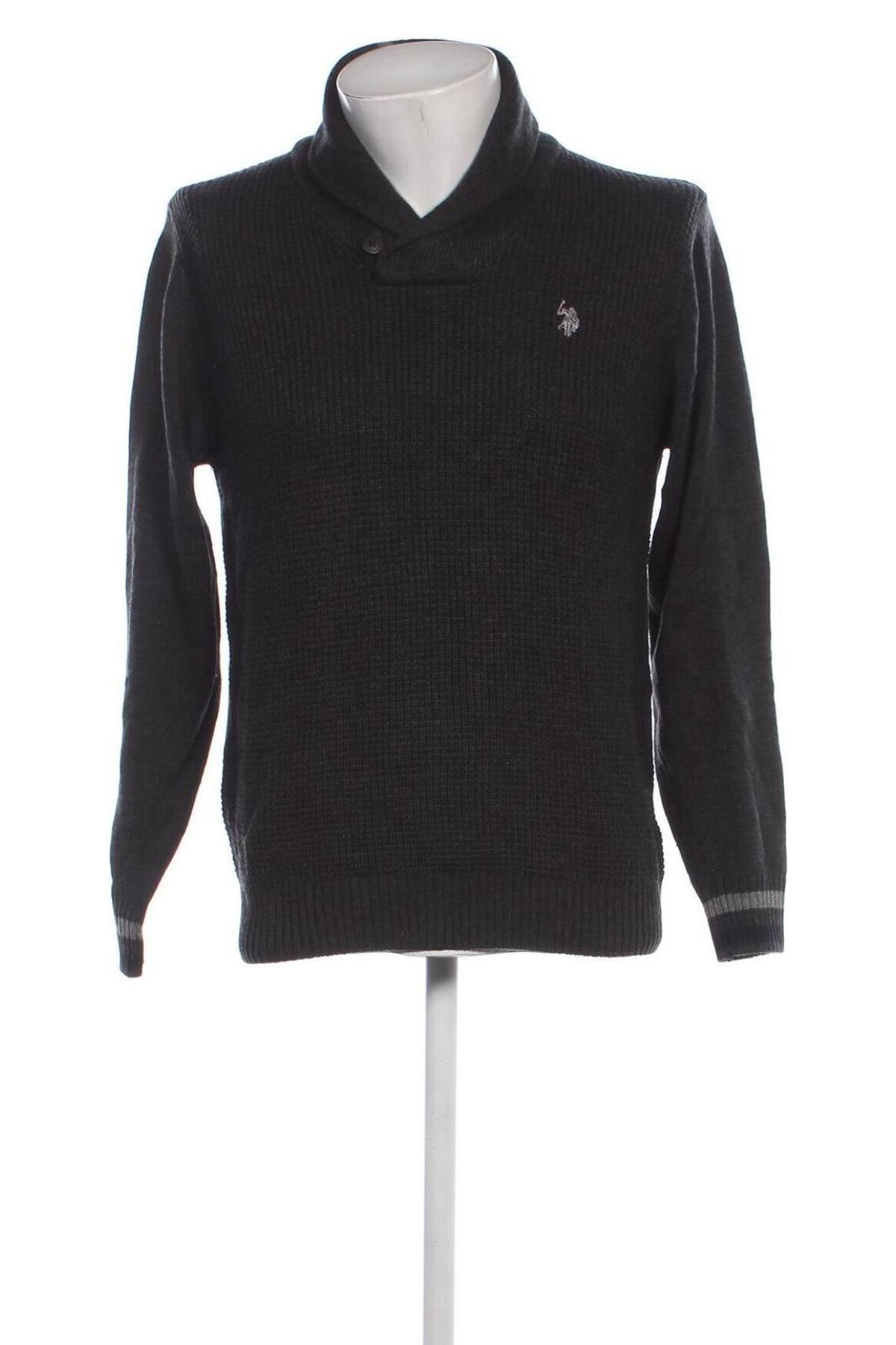 Herrenpullover U.S. Polo Assn., Größe M, Farbe Grau, Preis € 43,49