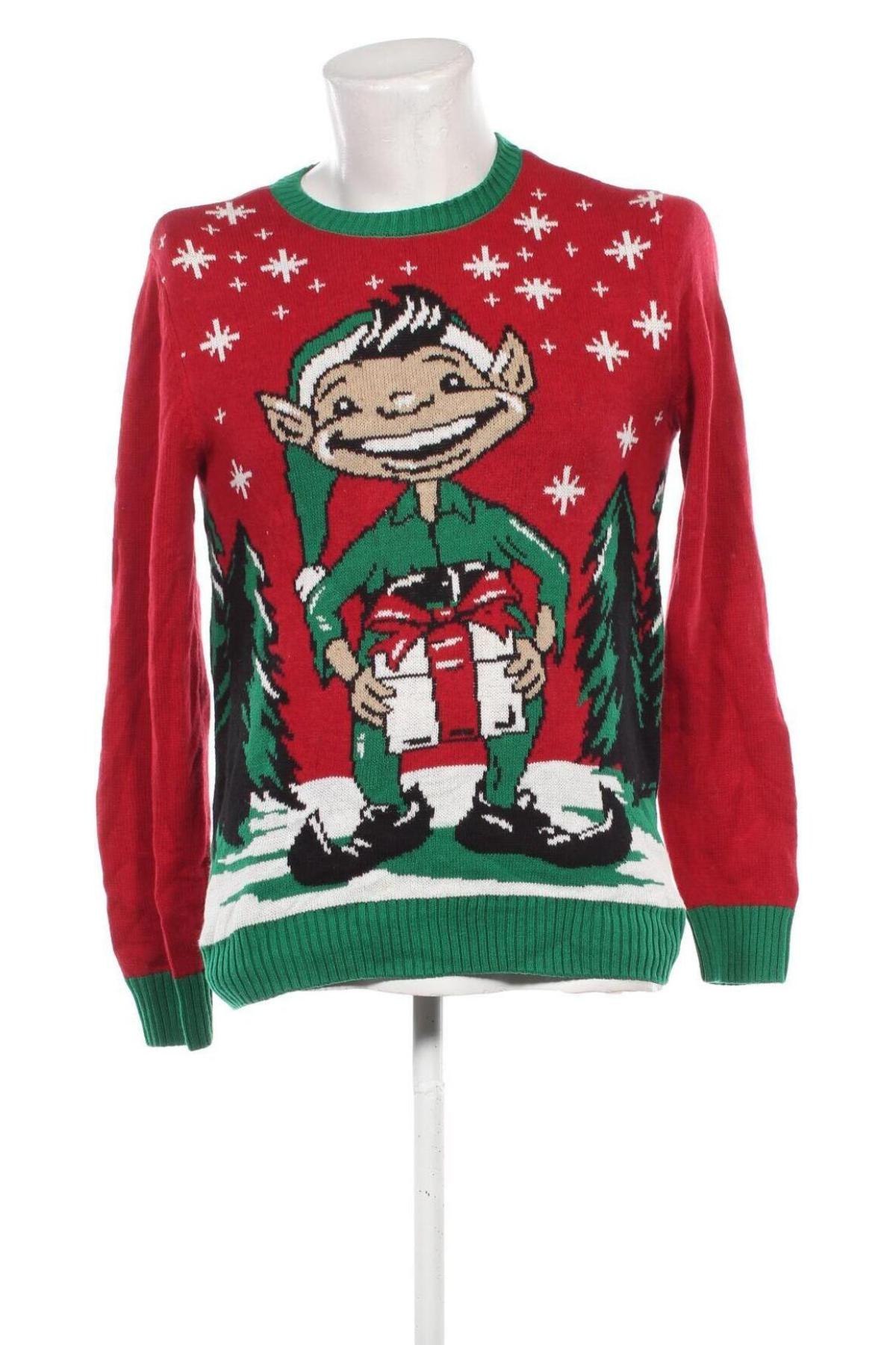 Męski sweter Ugly Christmas Sweater, Rozmiar S, Kolor Kolorowy, Cena 57,99 zł