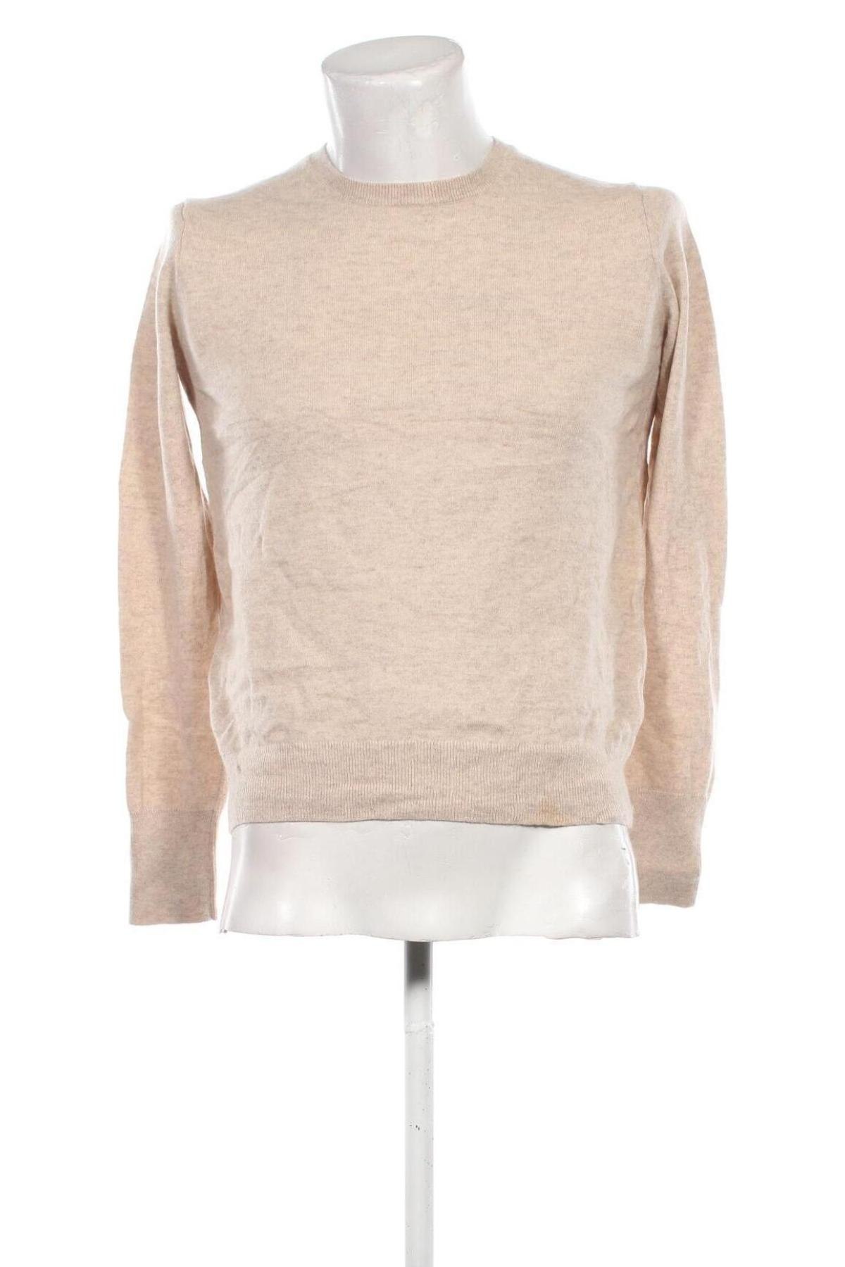 Herrenpullover Uniqlo, Größe L, Farbe Beige, Preis € 33,99