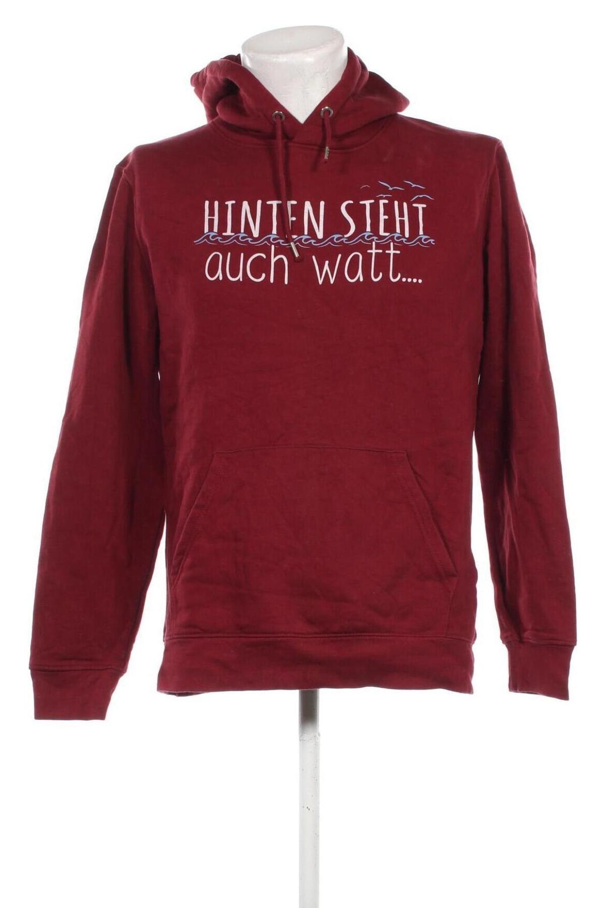 Herren Sweatshirt, Größe L, Farbe Rot, Preis 27,49 €