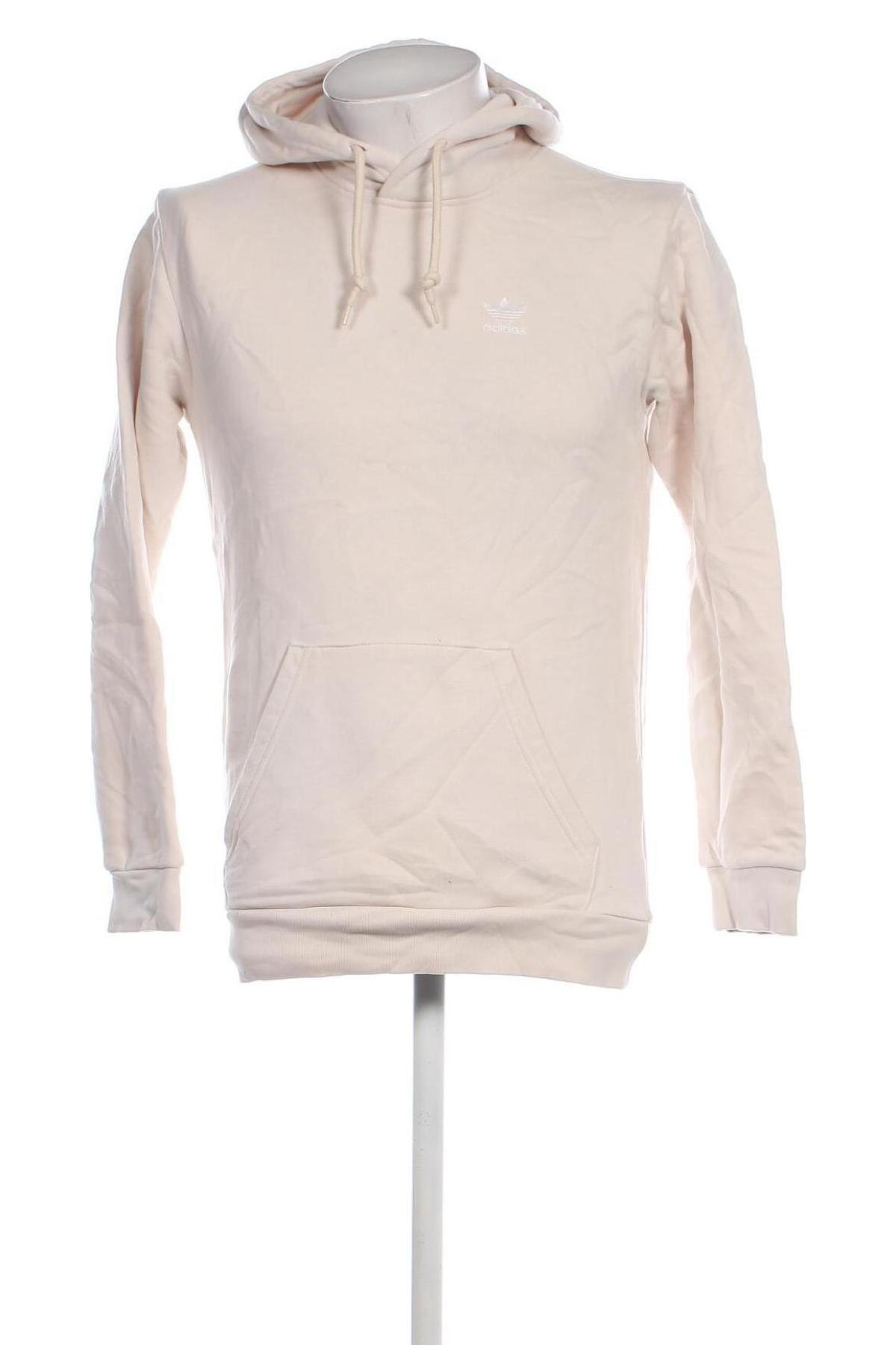 Herren Sweatshirt Adidas, Größe S, Farbe Beige, Preis 30,99 €