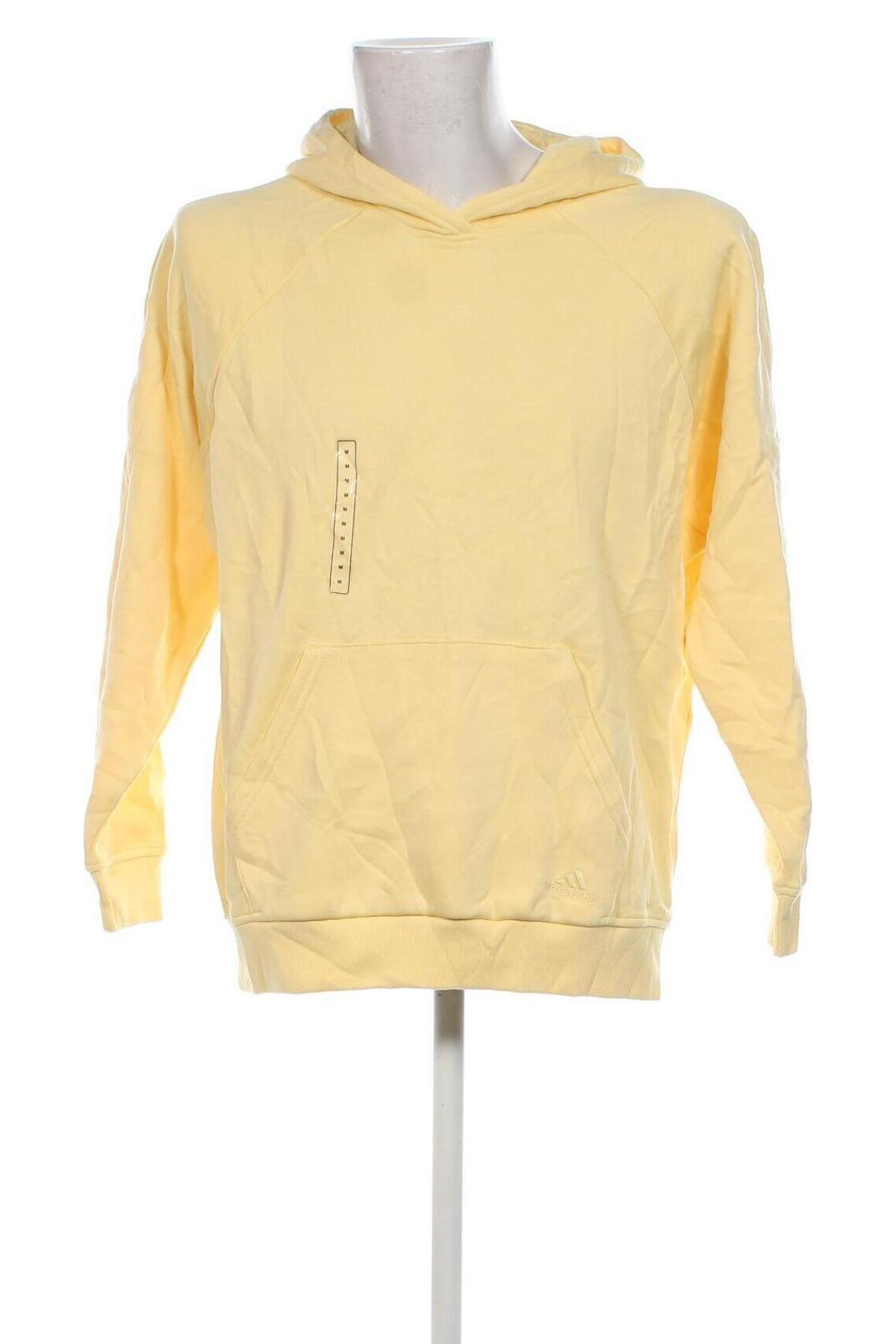 Férfi sweatshirt Adidas, Méret M, Szín Sárga, Ár 31 499 Ft