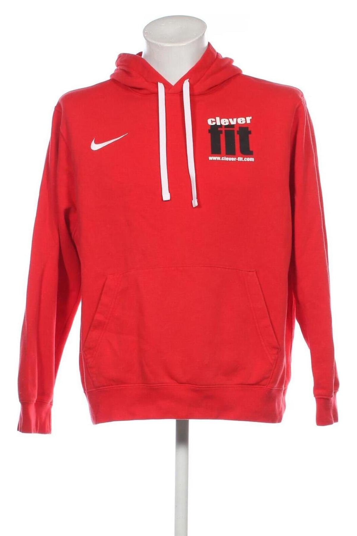 Herren Sweatshirt Nike, Größe L, Farbe Rot, Preis € 28,00