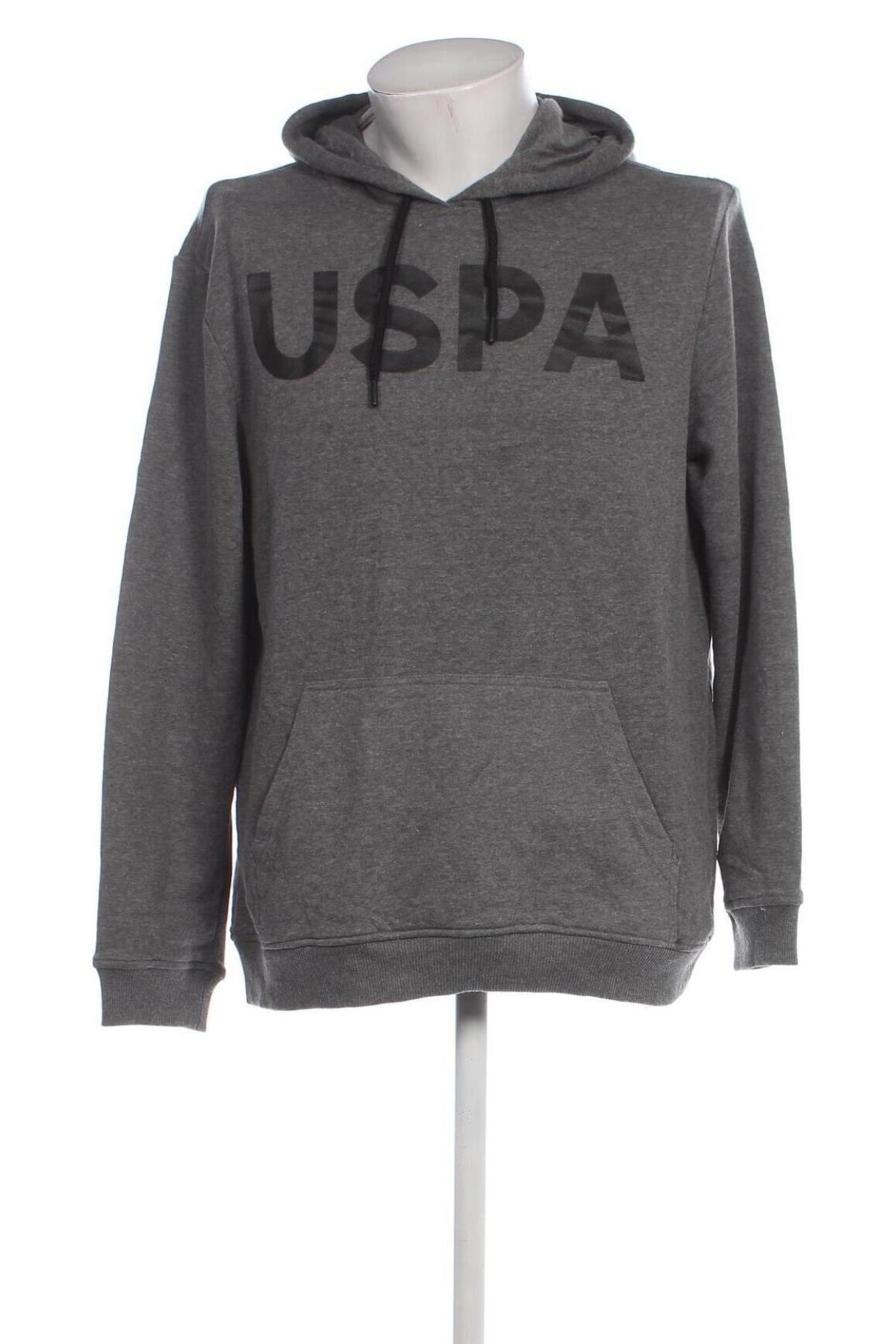 Herren Sweatshirt U.S. Polo Assn., Größe XL, Farbe Grau, Preis 36,99 €