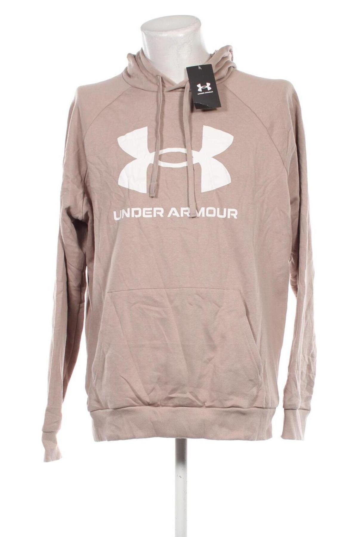 Ανδρικό φούτερ Under Armour, Μέγεθος XL, Χρώμα  Μπέζ, Τιμή 76,99 €