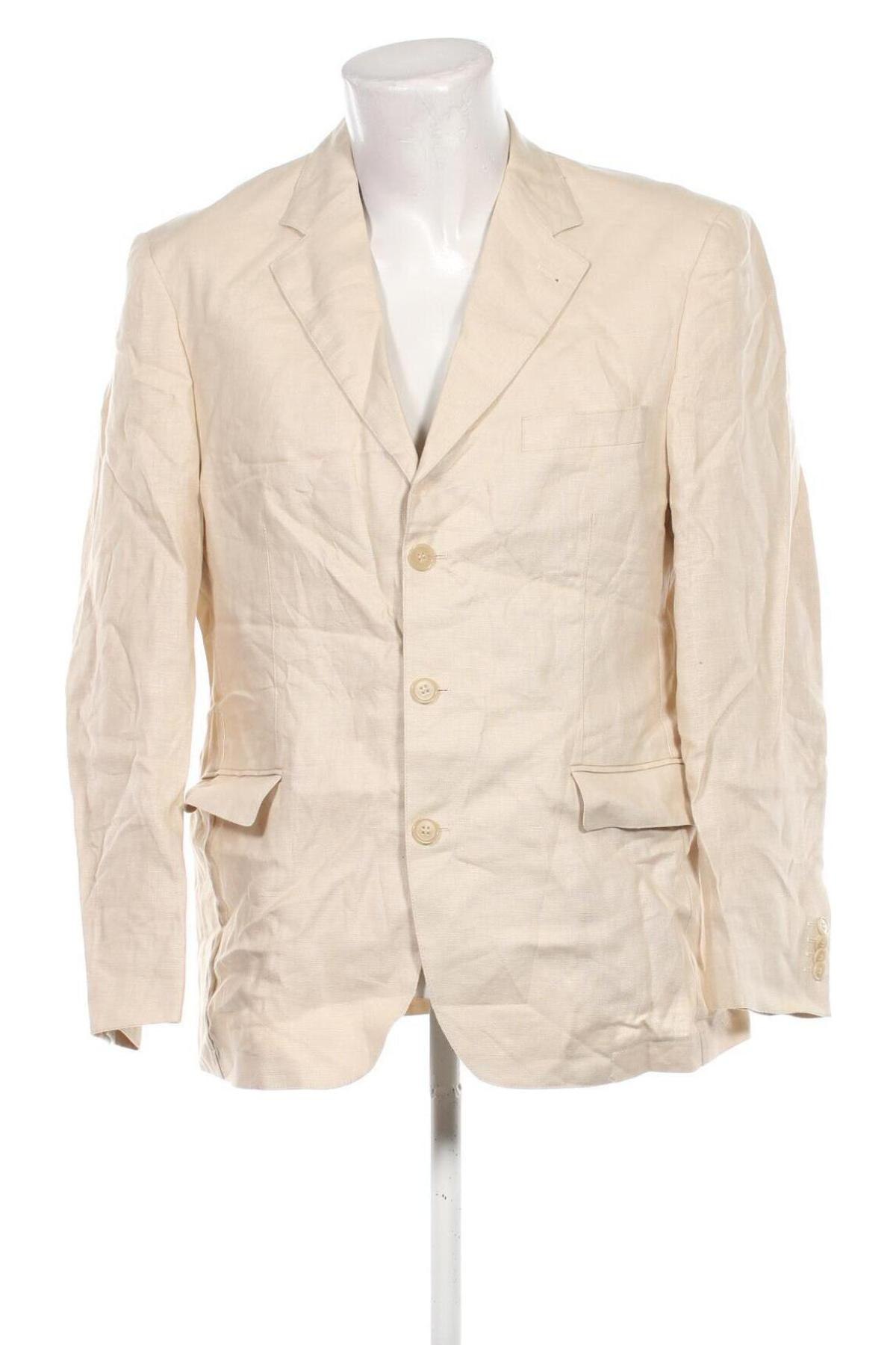 Herren Sakko Montego, Größe XL, Farbe Beige, Preis € 40,99