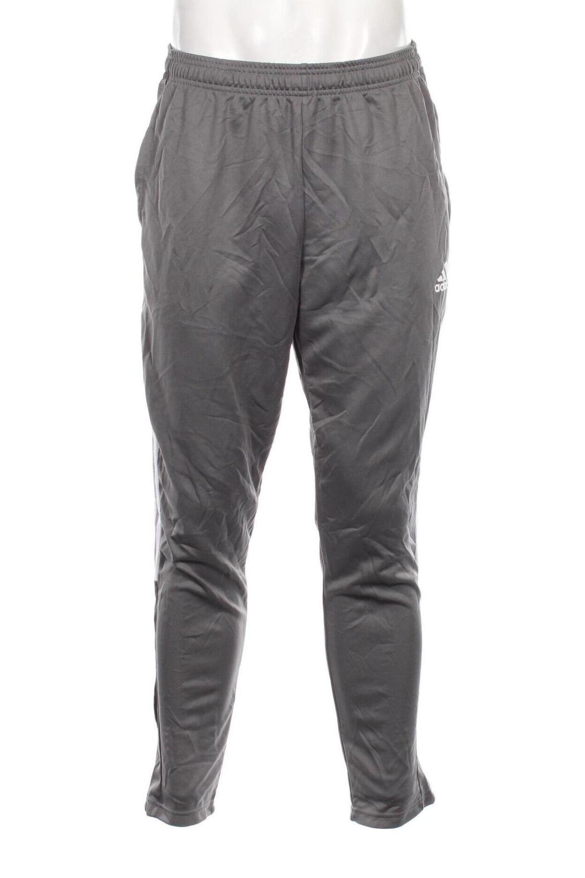 Pantaloni trening de bărbați Adidas, Mărime XL, Culoare Gri, Preț 150,99 Lei