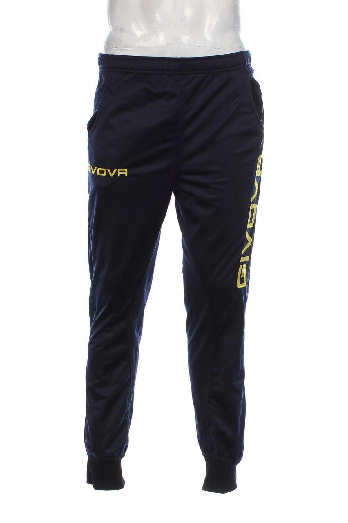 Herren Sporthose Givova, Größe M, Farbe Blau, Preis € 11,49