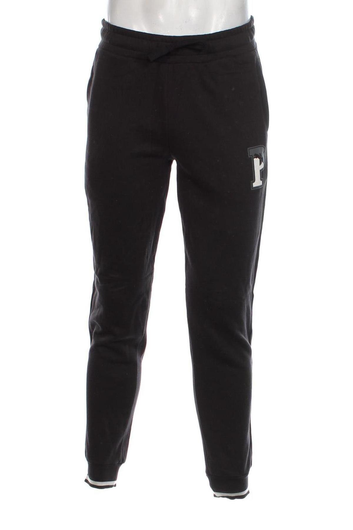 Pantaloni trening de bărbați PUMA, Mărime S, Culoare Negru, Preț 157,99 Lei