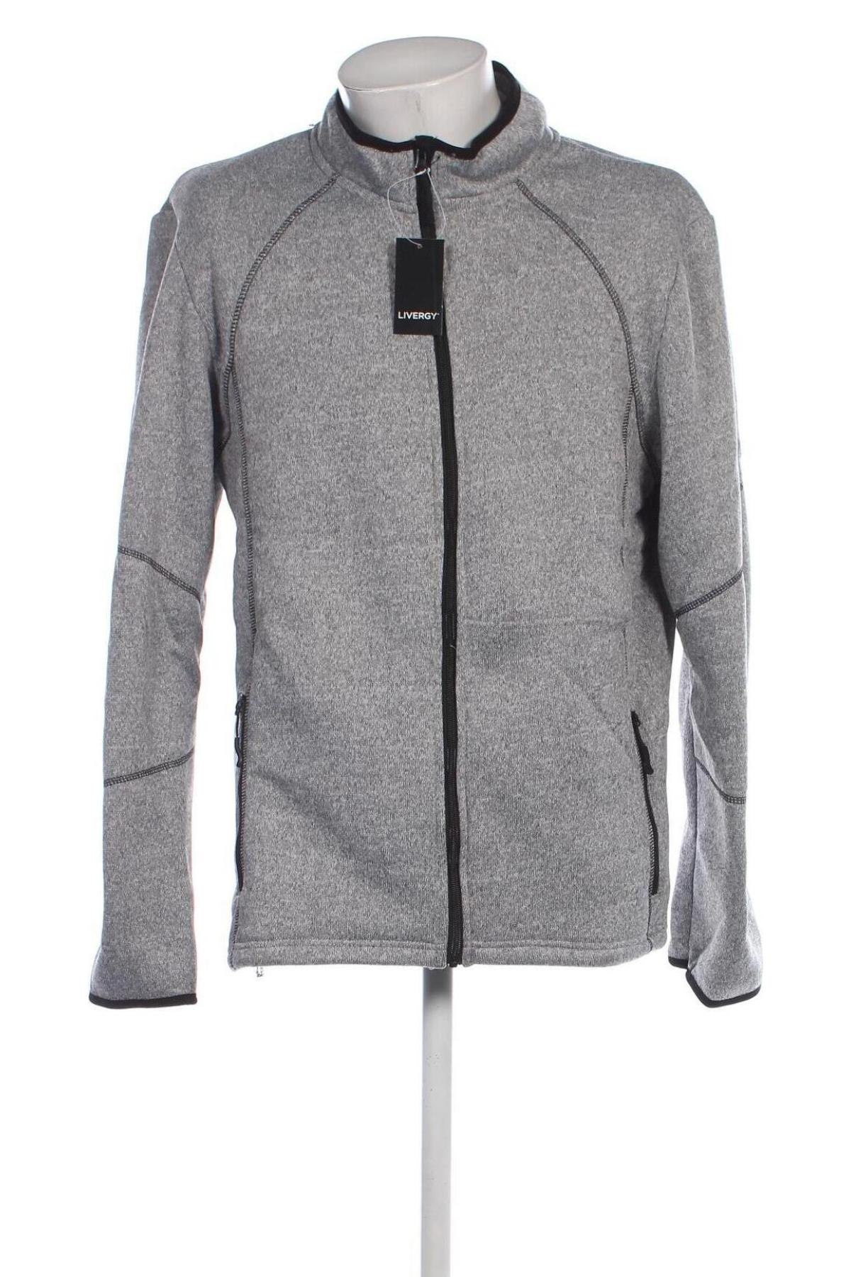 Herren Sportoberteil Livergy, Größe XL, Farbe Grau, Preis € 43,49