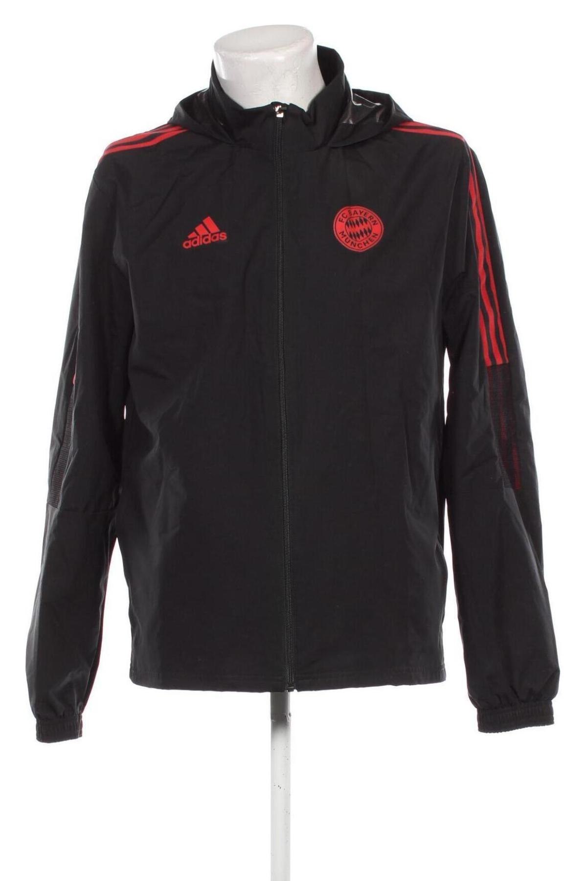 Pánska bunda  Adidas, Veľkosť M, Farba Čierna, Cena  49,00 €