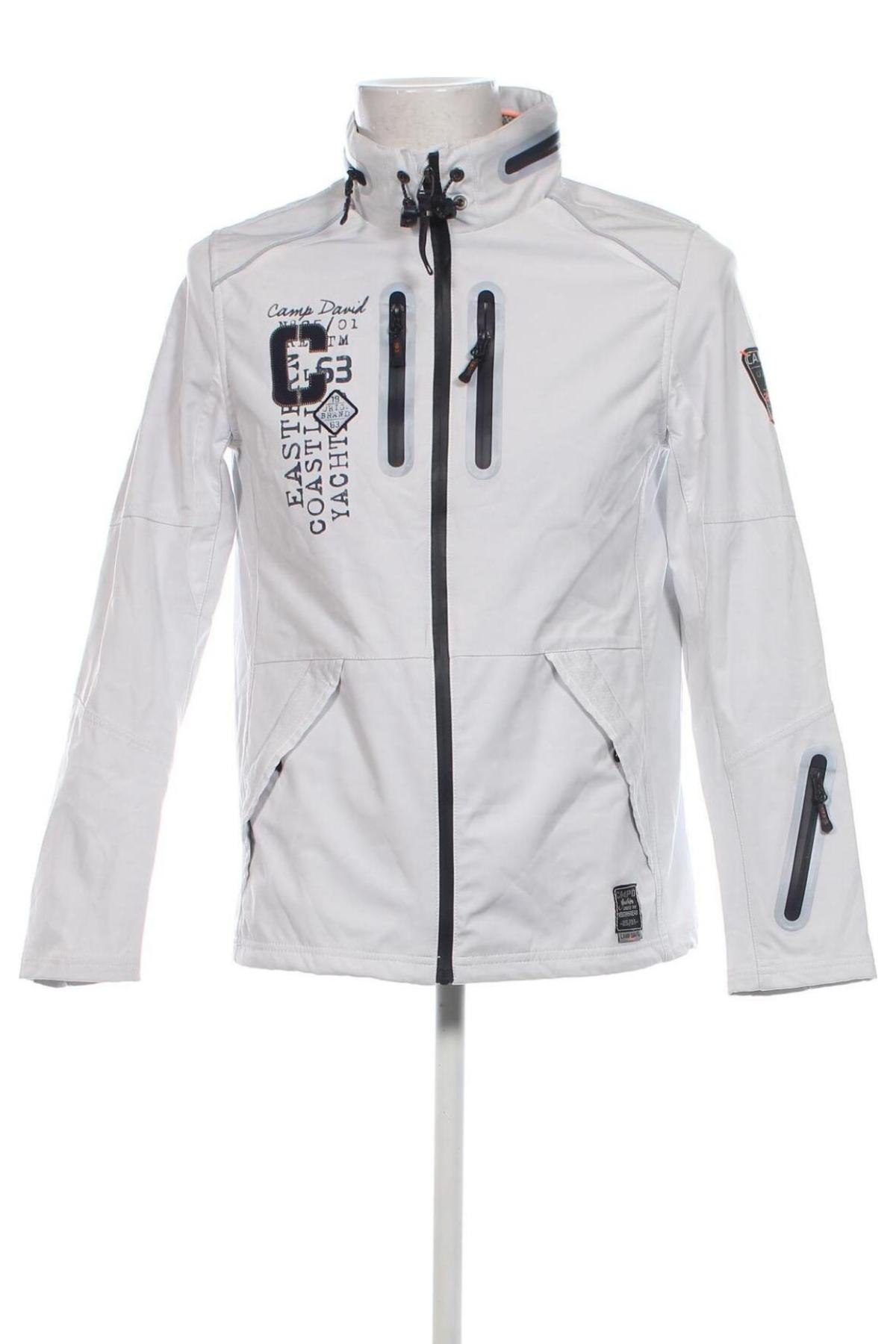 Herrenjacke Camp David, Größe S, Farbe Grau, Preis 57,49 €