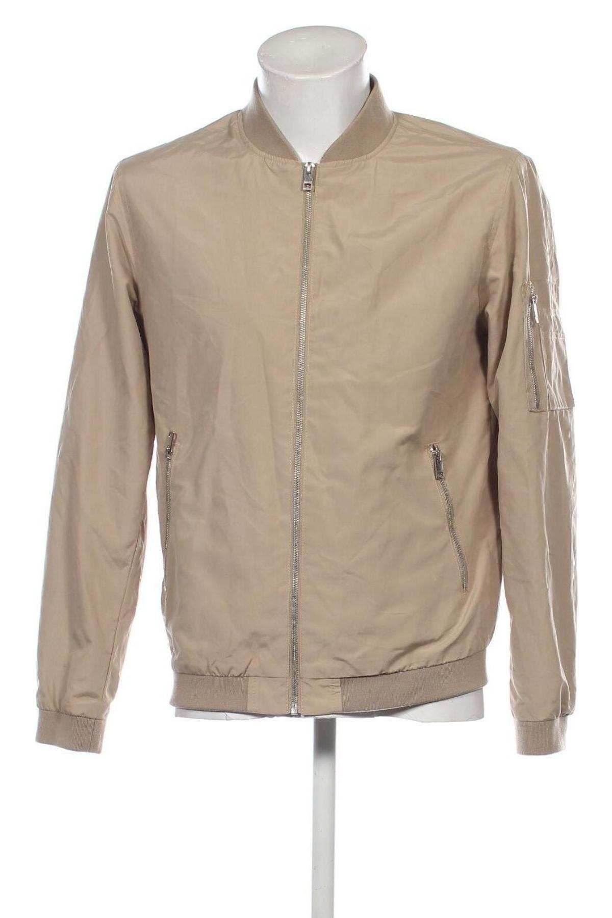 Męska kurtka Jack & Jones, Rozmiar L, Kolor Beżowy, Cena 175,99 zł