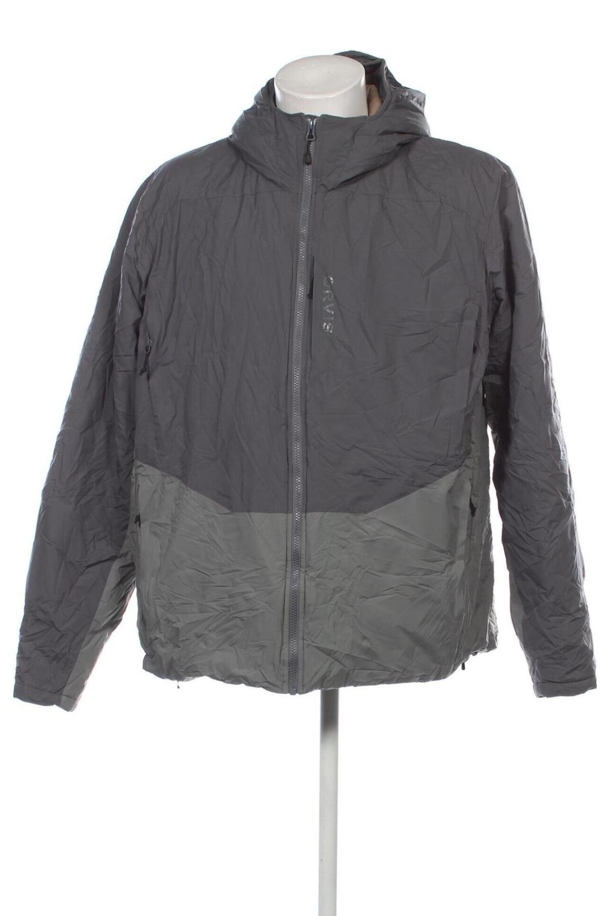 Herrenjacke Orvis, Größe XXL, Farbe Grau, Preis 56,99 €