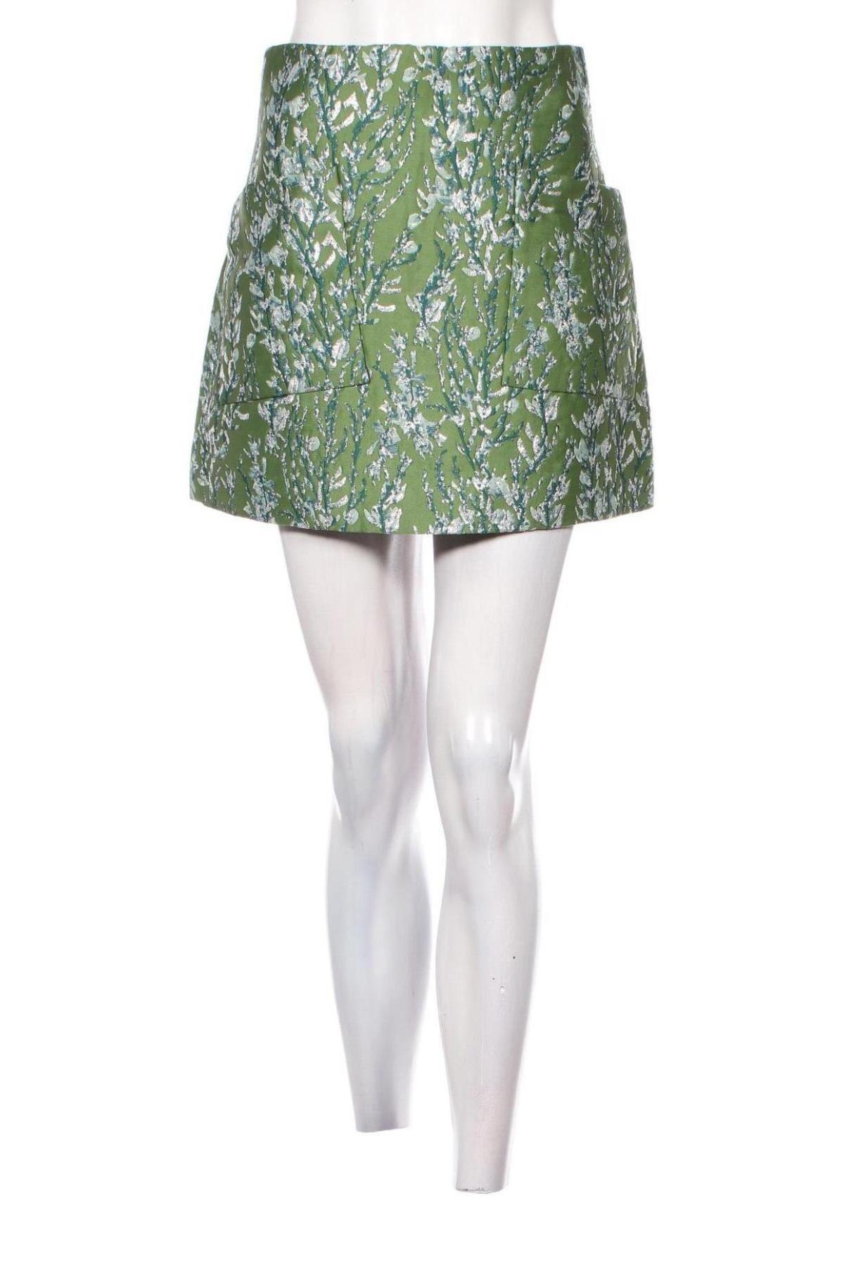 Fustă H&M, Mărime S, Culoare Verde, Preț 48,00 Lei