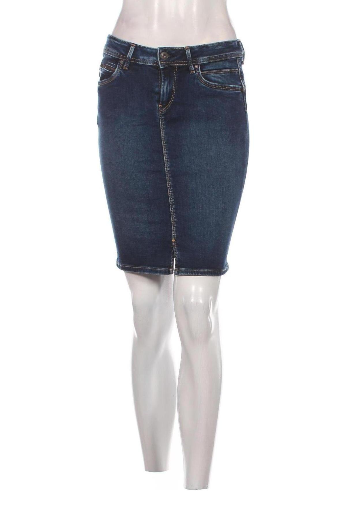 Fustă Pepe Jeans, Mărime S, Culoare Albastru, Preț 91,99 Lei