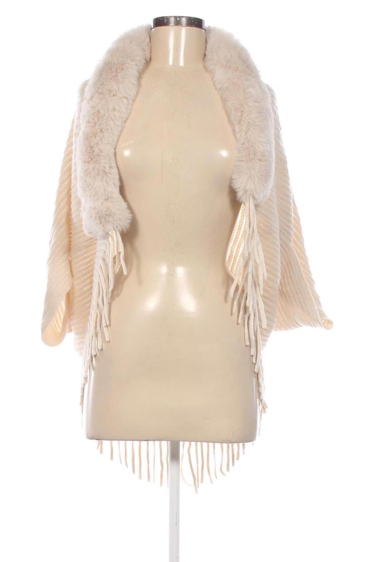 Poncho, Größe M, Farbe Beige, Preis 20,49 €