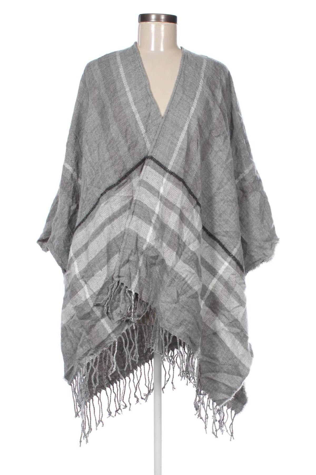 Poncho, Größe M, Farbe Grau, Preis € 20,49