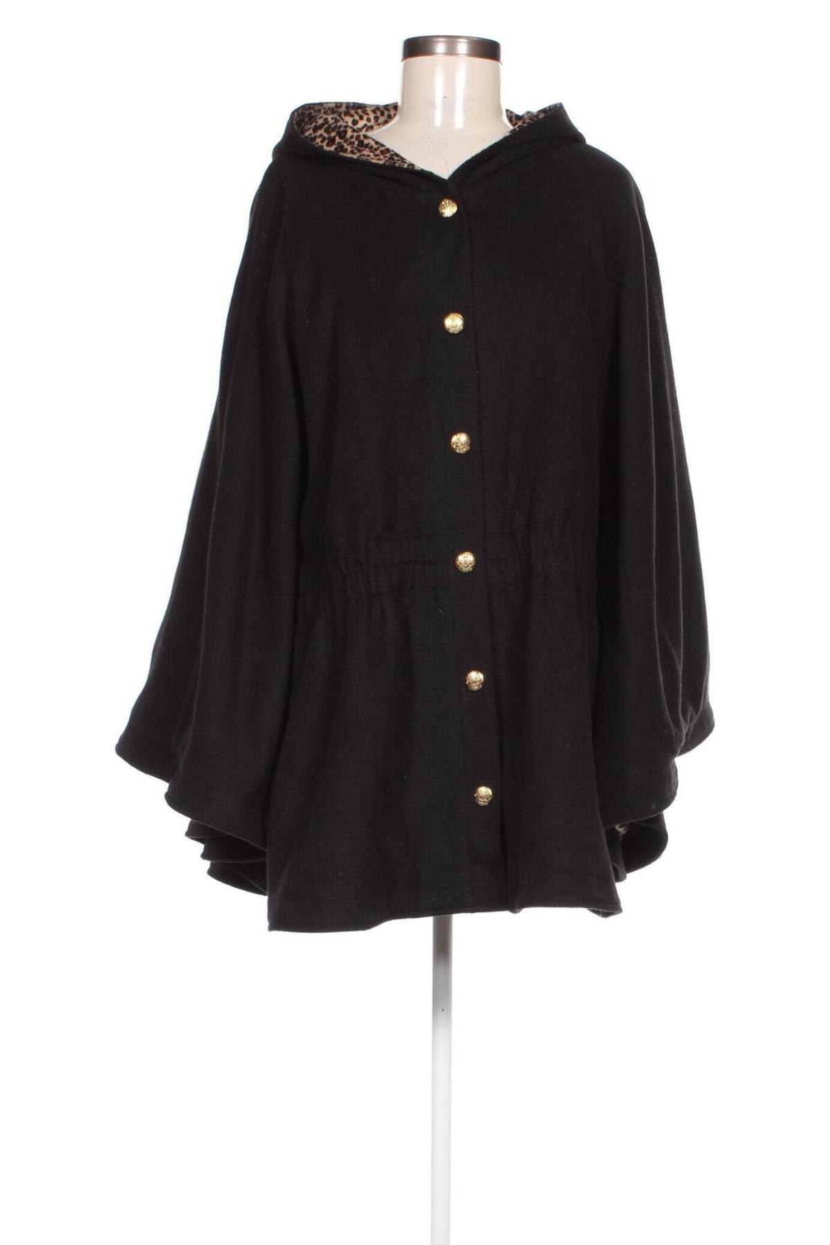 Poncho Alfredo Pauly, Mărime M, Culoare Negru, Preț 327,17 Lei