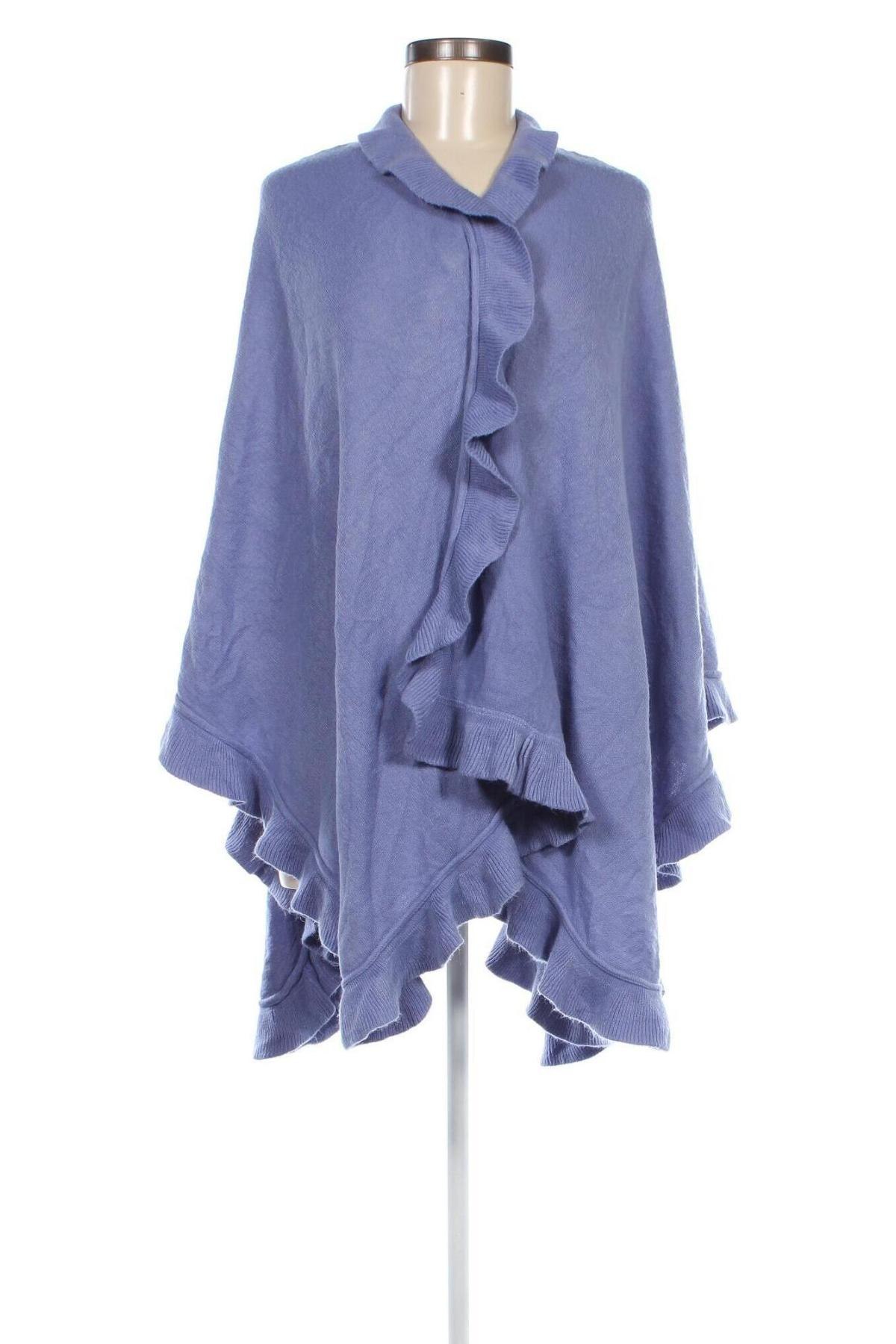 Poncho Laura Torelli, Größe M, Farbe Lila, Preis € 20,49