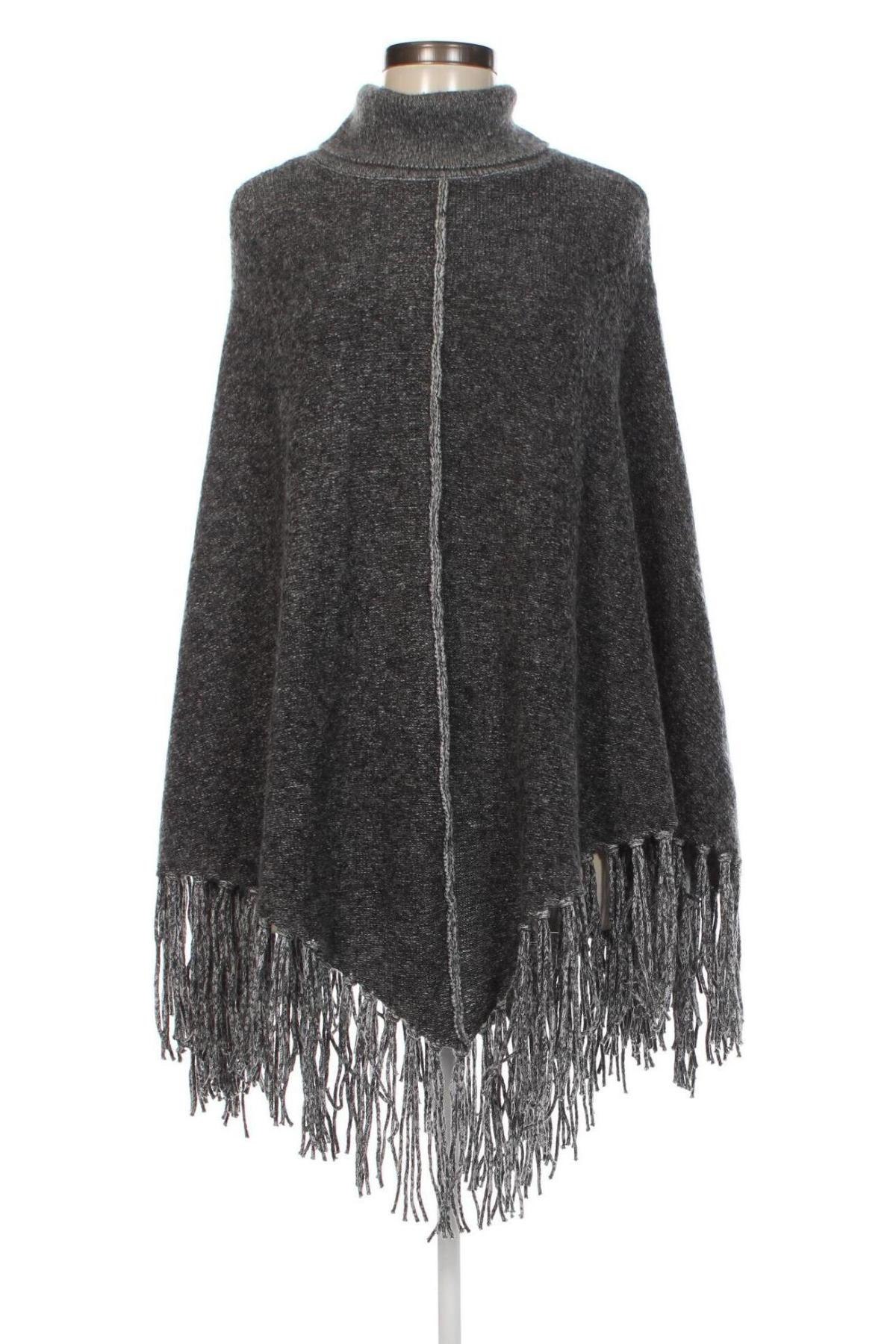 Poncho Zara, Mărime M, Culoare Gri, Preț 113,99 Lei