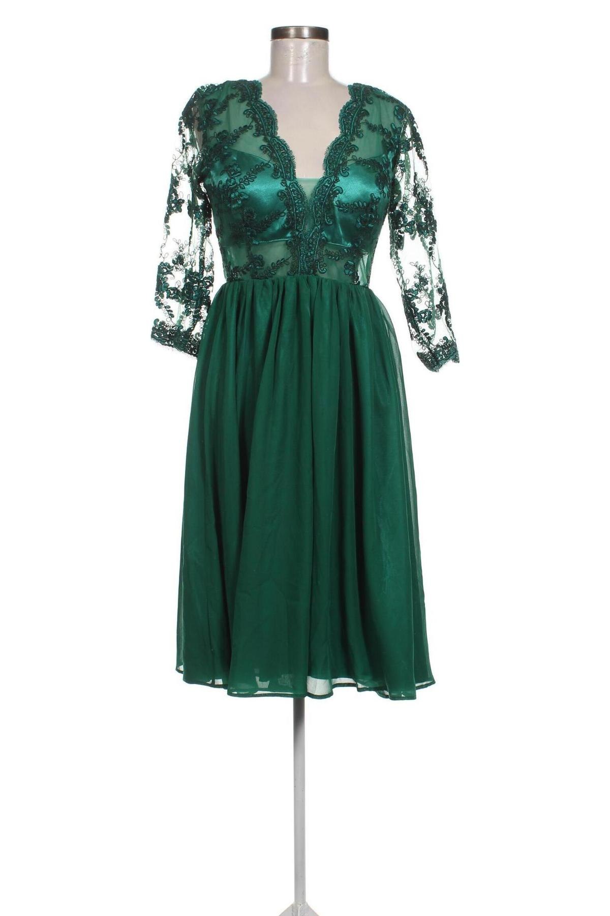 Rochie Atmosphere, Mărime L, Culoare Verde, Preț 147,96 Lei