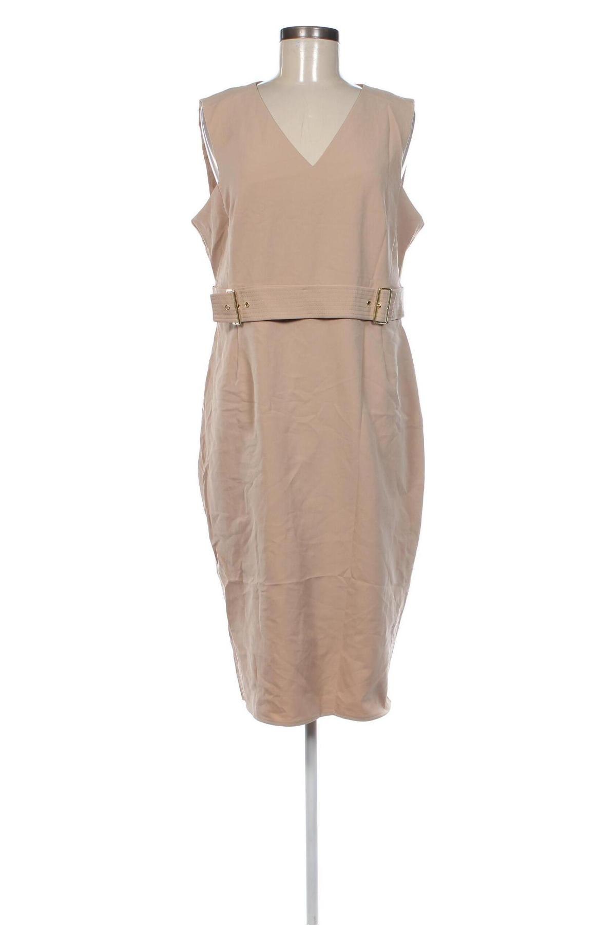 Kleid Dorothy Perkins, Größe XL, Farbe Beige, Preis € 18,99