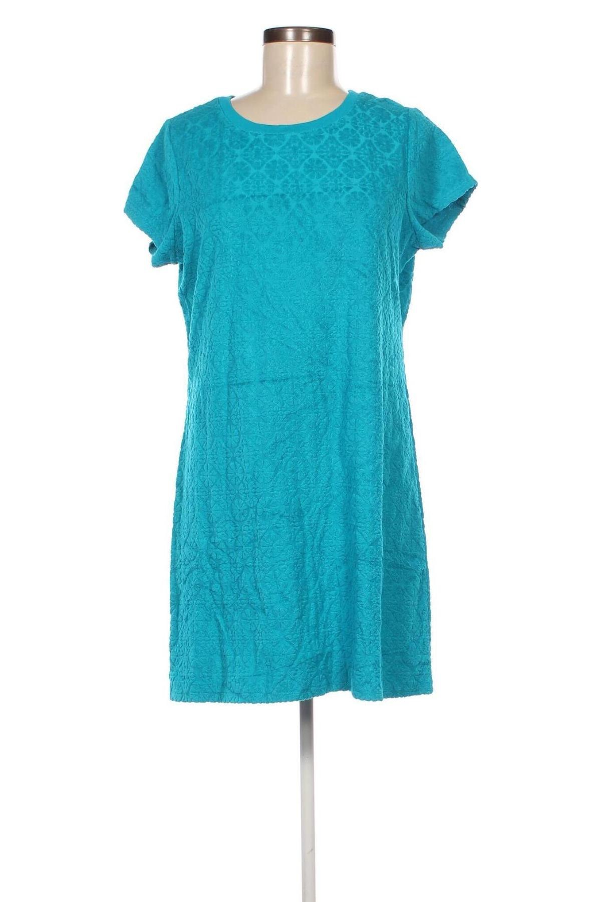 Kleid Lands' End, Größe M, Farbe Blau, Preis 20,49 €