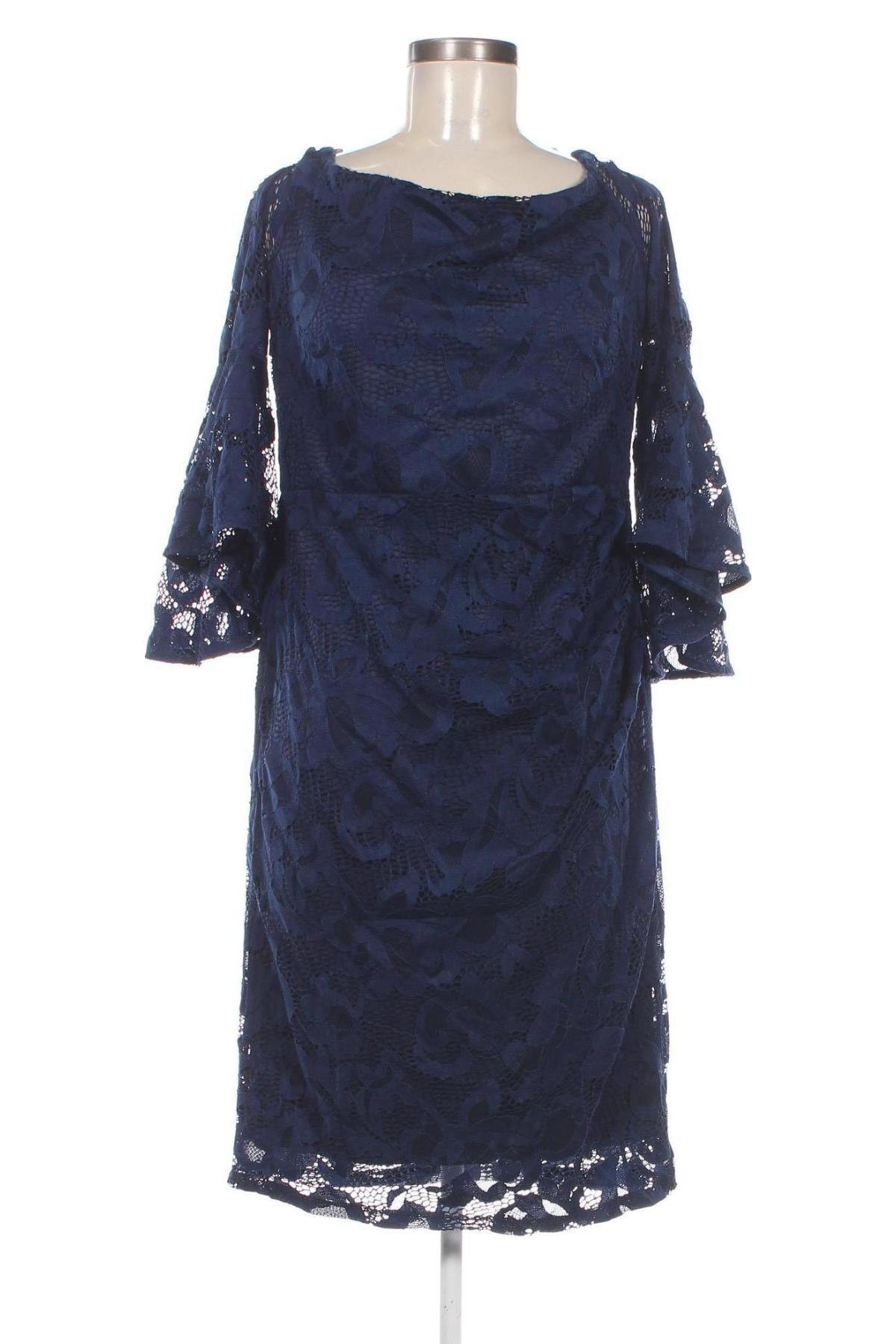 Kleid Montique, Größe L, Farbe Blau, Preis 17,49 €