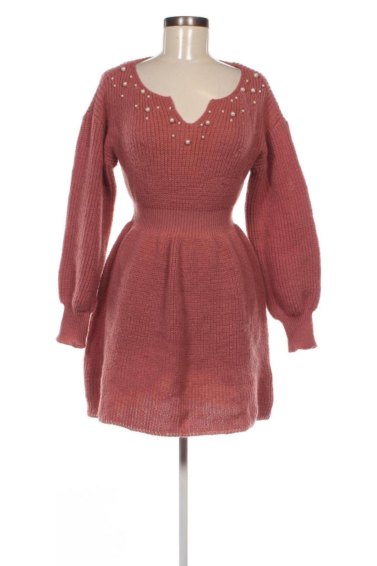 Kleid SHEIN, Größe S, Farbe Aschrosa, Preis € 20,49