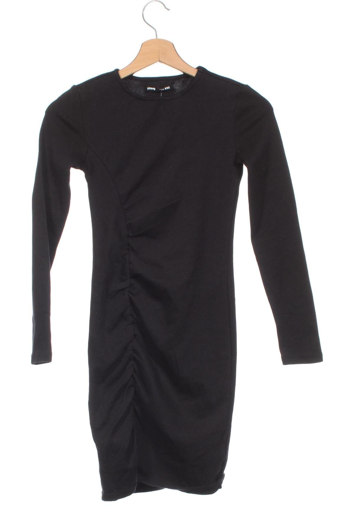 Kleid Sinsay, Größe XXS, Farbe Schwarz, Preis 23,53 €