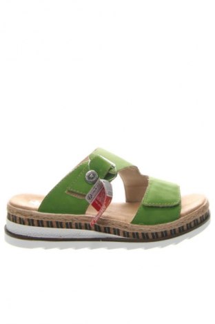 Papuci Rieker, Mărime 40, Culoare Verde, Preț 230,99 Lei