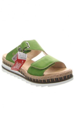 Papuci Rieker, Mărime 40, Culoare Verde, Preț 230,99 Lei