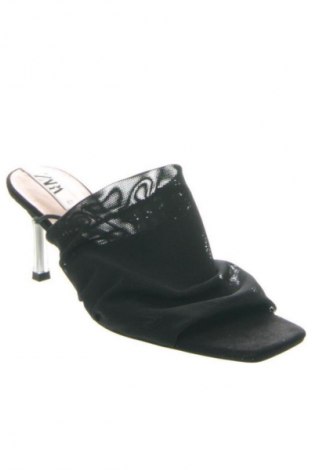 Papuci Zara, Mărime 37, Culoare Negru, Preț 118,99 Lei