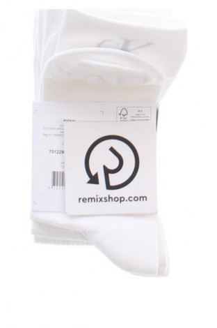 Чорапи Calvin Klein Jeans, Размер M, Цвят Бял, Цена 46,99 лв.