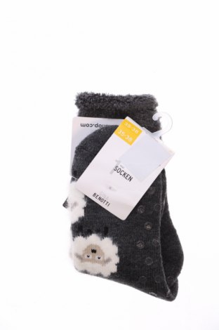 Strümpfe Gina Benotti, Größe S, Farbe Grau, Preis € 9,99