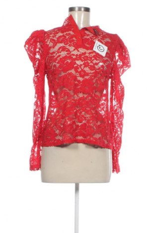 Дамска блуза Amisu, Размер M, Цвят Червен, Цена 9,99 лв.