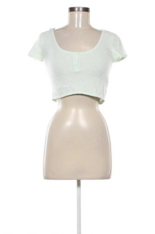 Bluzka damska Bershka, Rozmiar M, Kolor Zielony, Cena 43,68 zł